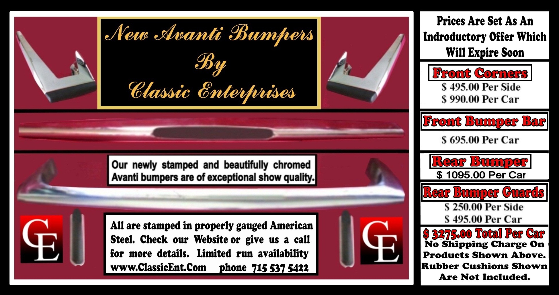 Avanti Bumper