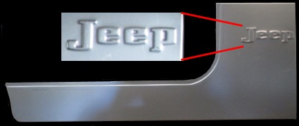 jeep cj5 side repair 72 73 74 75