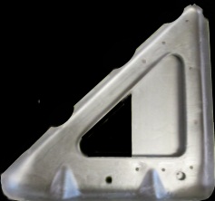 Jeep Willys Firewall Toeboard Support CJ2 CJ3 CJ5